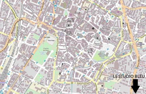 Le Studio Bleu*10' centre*Parking*Balcon - Foto 14