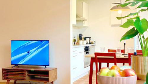 Snug Stays 1 I 3-Zimmer Design Apartment am See mit Garten I Home Office I Highspeed Wifi - Foto 3