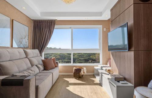 Jardins de Gramado 402 B - 3 suítes e linda vista - Foto 1