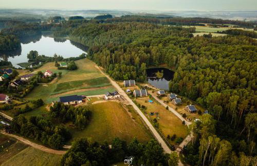 Osada Skoczkowo komfortowe domki z prywatnymi wannami hot-tub nad jeziorem- sauna- balia- prywatny staw wędkarski - Foto 17