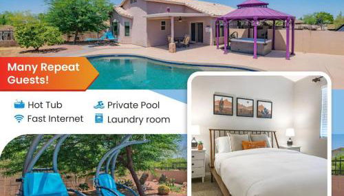 Chic Villa - Pool, hot Tub, hammock, king Bed, wi-fi - Foto 2