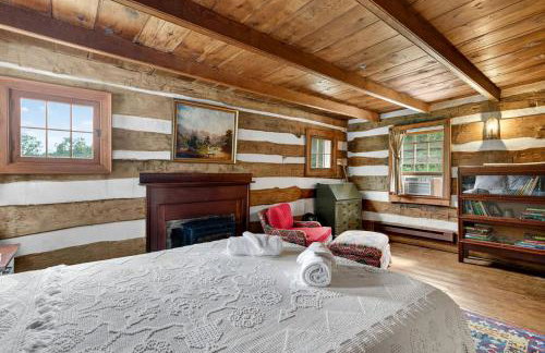 Historic Restored Farmhouse with Cowboy Cauldron Fire Pit Near Ice Mountain, Capon Bridge, West Virginia - Foto 41