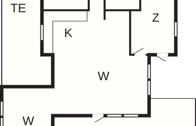 6 Person Holiday Home in Olsted - Foto 9