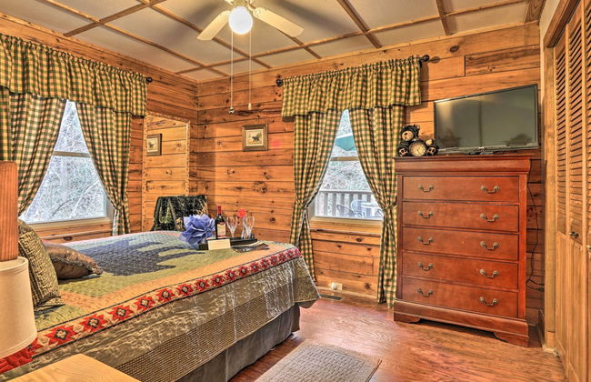 Smoky Mountain 'cozy Cove' Cabin: Deck & Fire Pit - Foto 24