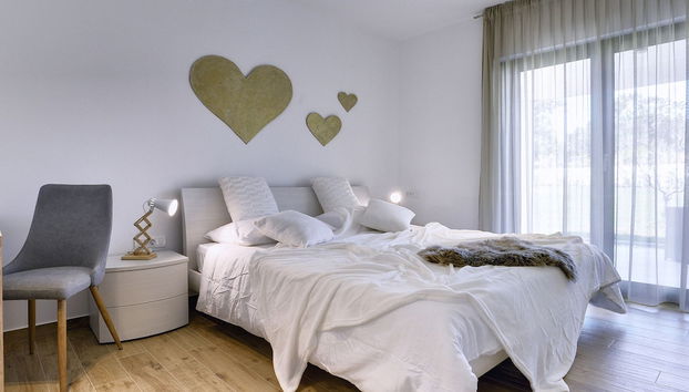 Comfortable, Stylish, Detached Villa With Garden, Private Pool, Near the Beach - Foto 5, Habitación