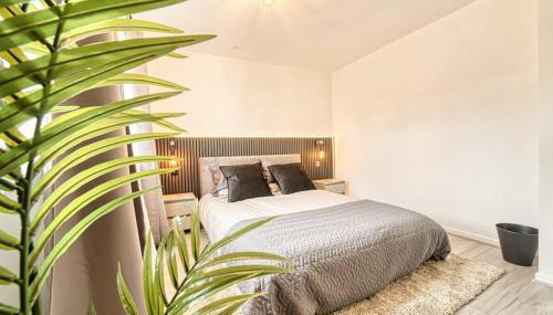 Modern 1BR Apt Netflix, Parking, M6 Access - Foto 2