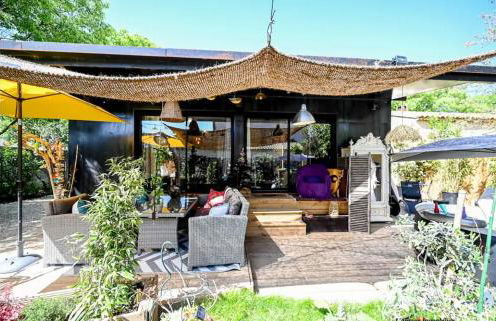 Nouveau ENVOUTEMENT près de GORDES Provence Maison entière neuve archi luxe écolo 4 pers parking privé - Foto 2