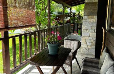 Wooden cottage with private pool near to sea - Foto 21