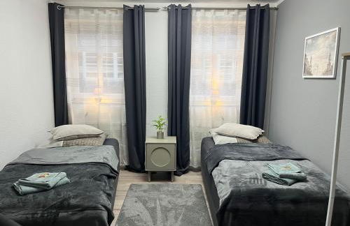 Best-Preis Stadtoase Salzwedel 2x gemütliche Wohnungen bis 8 Personen WLAN Vollausstattung nur Einzelbetten direkt im Zentrum - Foto 2