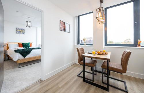 Chic Luxury Apartment near Old Trafford Stadiums Manchester - Foto 12