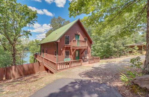 Peaceful Greers Ferry Cabin with Deck and Lake View! - Foto 42
