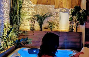 Les Spas de la mer, Appart&Spa Canopée, 100m de la plage, Love Room - Foto 12