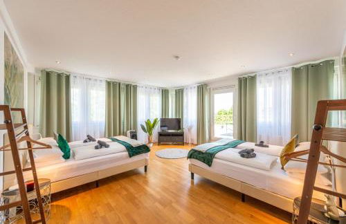 GREAT PLACE Penthouse Stuttgart Airport Messe Parkplatz Heimkino - Foto 19