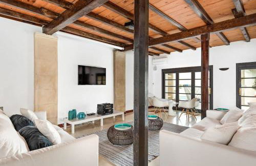 Sa Capella : Ancienne chapelle rénovée avec piscine - Foto 10