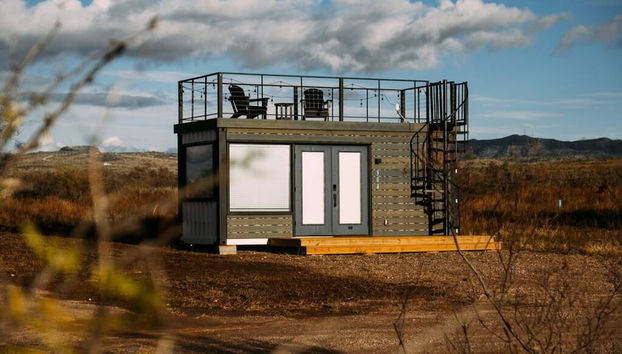 New Cowgirl Shipping Container Home - Foto 2, Habitación