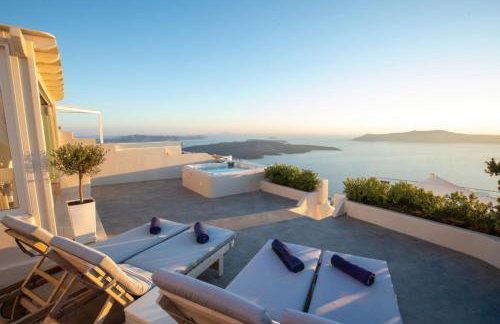 Sunset View Villa Santorini - with Outdoor Jacuzzi - Photo 38