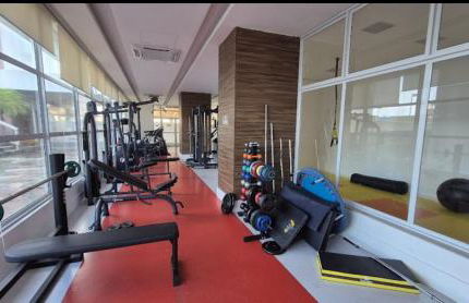 Apartamento completo com 3 SUÍTES - Piscina, Academia, Varanda Gourmet com uma vista privilegiada - Hospedagem à altura da COP30 - Foto 73