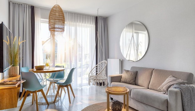 Apartment With a Pool, Attractions for Children - Foto 4, Wohnzimmer