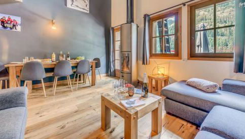 Résidence Blue Wood - Appartement en chalet 8 personnes 4, séjour enfamille ou entre amis MAE-0701 - Foto 2