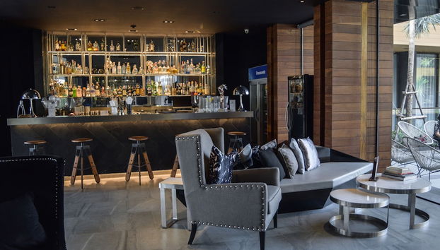 Zona de estar del vestíbulo