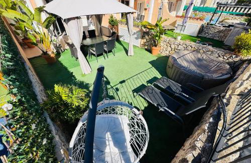 Calpe Casa adosada entorno playa y montaña tranquilidad relax jacuzzi piscina wifi aire jardin barbacoa y parking - Foto 3