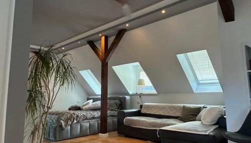 Dachgeschosswohnung in historischer Villa - Foto 3