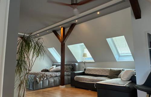 Dachgeschosswohnung in historischer Villa - Foto 3