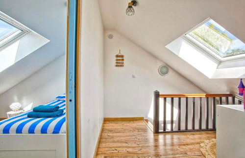 L'effet mer Maison rénovée lumineuse tout confort belle terrasse grand jardin clos sans vis à vis parking jeux pour enfants 5 mn à pied de la plage d'Asnelles et centre bourg - proche Bayeux au coeur des plages du débarquement - Foto 42