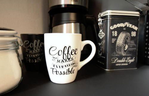 zentrales NewYork-Designapartment mit 2 Betten nahe Messe l Flughafen - Photo 18