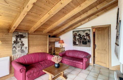 Duplex cosy à deux pas des pistes avec parking à Combloux - FR-1-560-80 - Foto 3