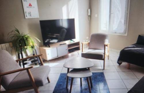 RDC 1 chambre-centre-ville-terrasse - Foto 1