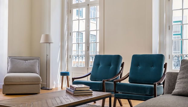 Zona de estar del vestíbulo