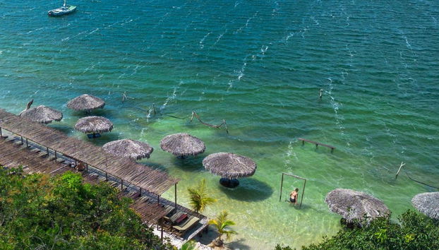 Disfrutaréis de la laguna del Paraíso