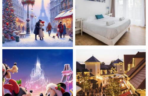 Disney, very spacious comfortable 3 bedrooms family apartment, 8 pers, wifi, NETFLIX - Foto 50