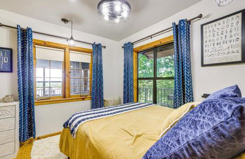 Lake-View Home with Deck and Gas Grill in Bernice! - Foto 14