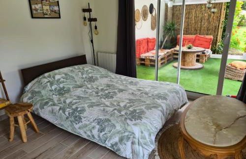 Ty Grain de Sel : logement privatif avec piscine, jardin et patio - Foto 6