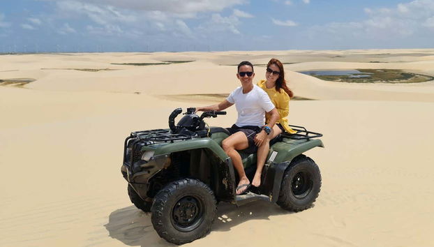 Balade en quad dans le parc national des Lençóis Maranhenses