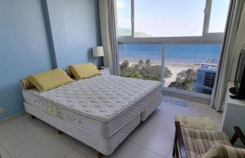 A melhor vista de Santos para 5 pessoas pé na areia - Foto 9