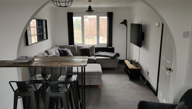 Riverside Park Penthouse Apt 1BR Parking St Neots - Foto 2, Imagem principal