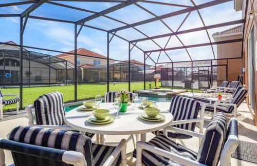 SOLANA 7 Bed Rooms FAMILY VACATION VILLA-Private Pool and SPA - Photo 9