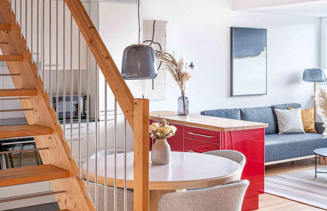 E-64 Duplex-3BDR apartment with Sky roof-Zurich West - Foto 18