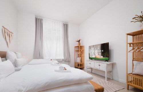 Park Avenue Apartments - Dom mit Stil - Küche - Parkplatz - WLAN - 65 Zoll TV - NETFLIX - Foto 48