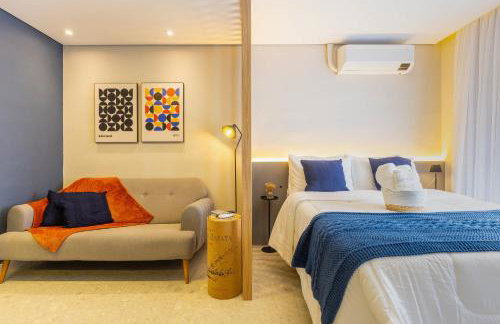 Studio Blue Cidade Jardim - 10 min Estádio Morumbis e Hospital Albert Einstein - Foto 4