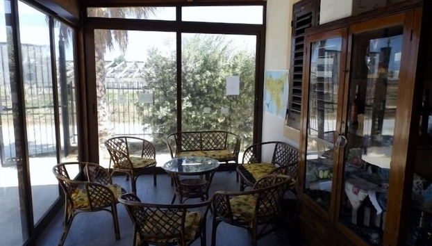 Zona de estar del vestíbulo