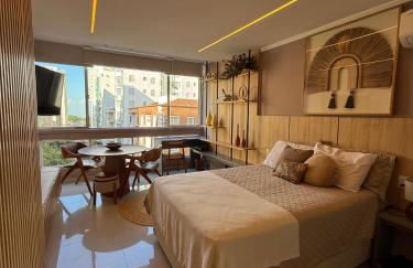 Studio luxo em Santos vista ao mar - Foto 1