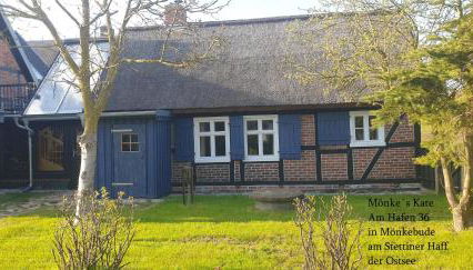 Ferienhaus Monke\"s Kate am Stettiner Haff - Foto 2, Garden, Garden view