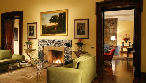 Sala de estar do lobby