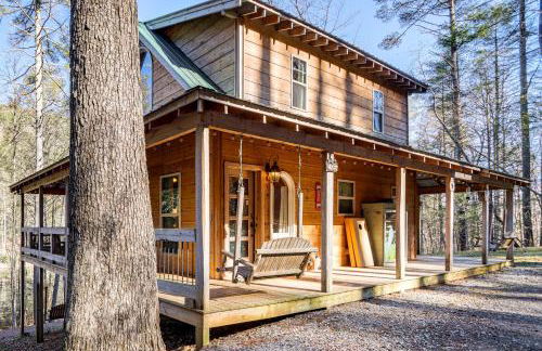 Newly Refreshed! Suches Cabin with Deck, Fire Pit - Foto 22