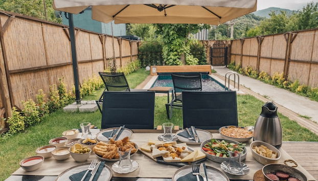 Servicio de comidas en la habitación