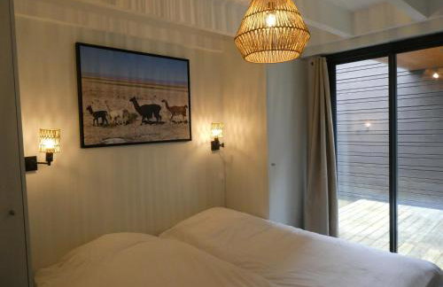 Maison au calme entre Océan et Lac, vue sur le golf, piscine chauffée, classée 4 étoiles - Foto 27